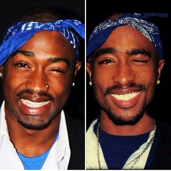 Image result for 2pac look alike