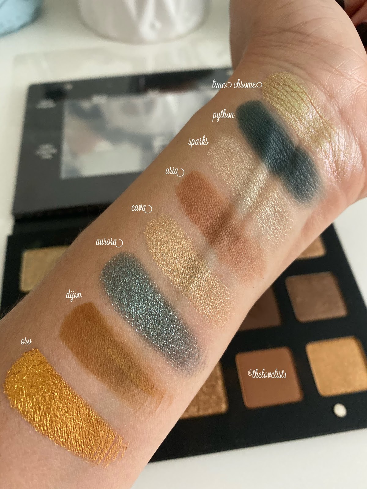 Product Review Natasha Denona Gold Eyeshadow Palette