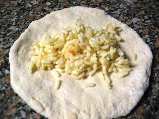 Confecção da Esfiha de Arroz