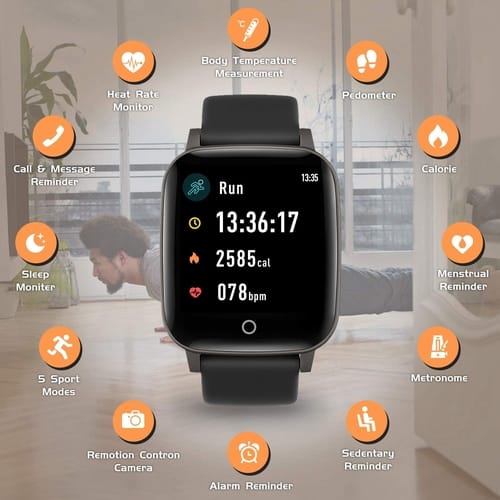 MoreFit Heed Health Tracker Smart Watch Review
