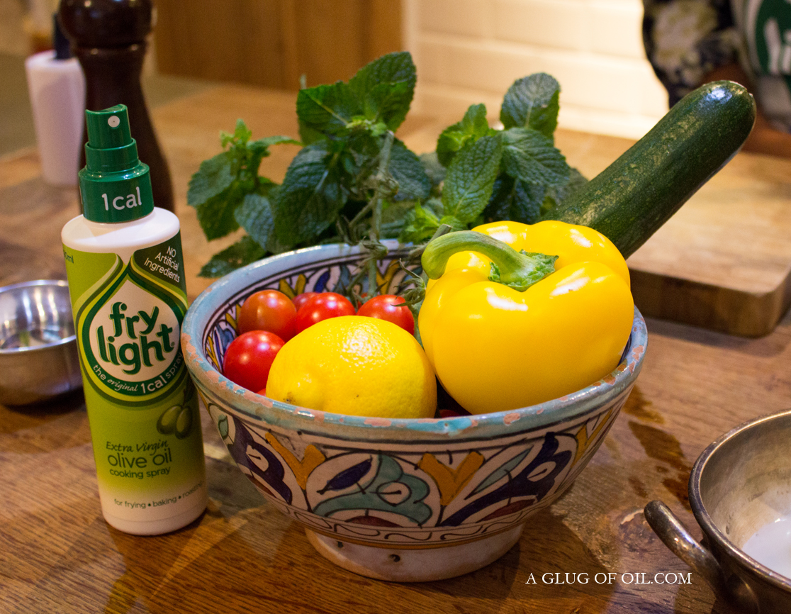 Cooking with Frylight Spray Oils A Glug of Oil