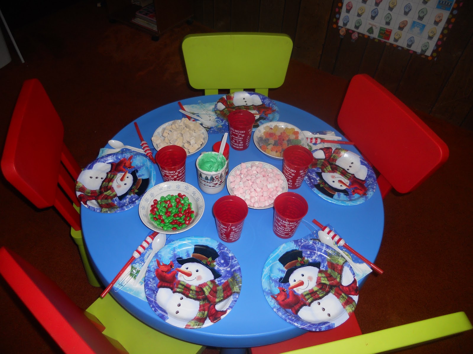 Miss Crystal's Preschool: Christmas Party 2012