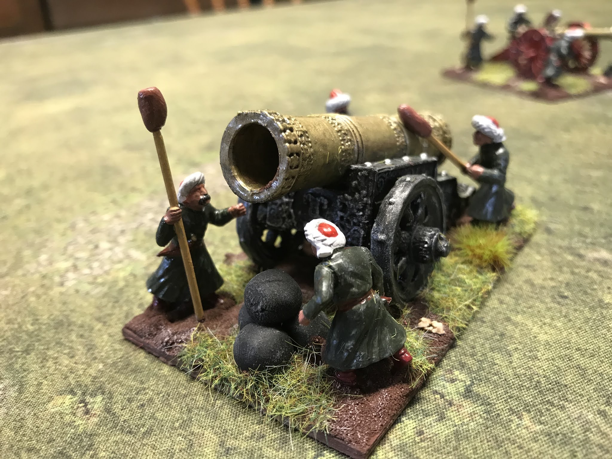 Cirencester wargames Heavy Artillery 28mm Ottomans