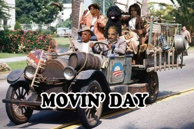 Obama Moving Day