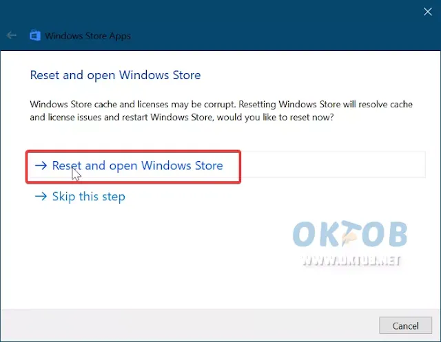 مستكشف أخطاء متجر Windows مستكشف أخطاء متجر Windows