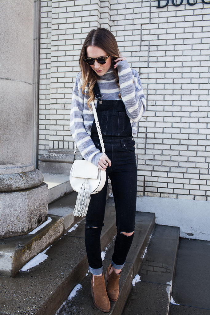 Styling Overalls for Winter - Twenties Girl Style