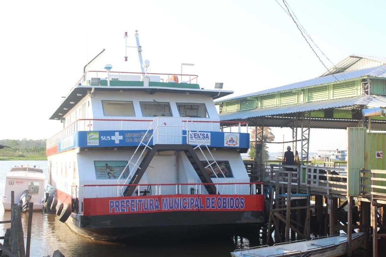 Comissão do SUS credencia UBS fluvial de Óbidos, parada desde setembro de 2020