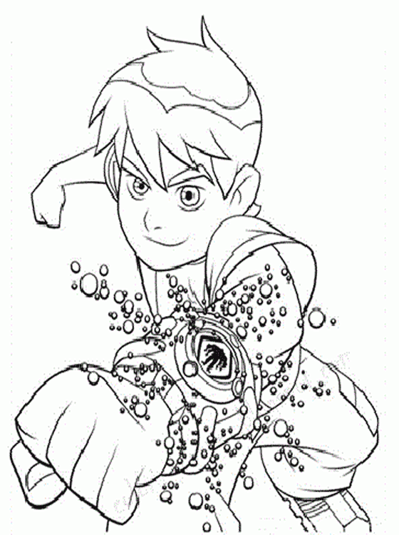 Kids Page: Ben 10 Coloring Pages