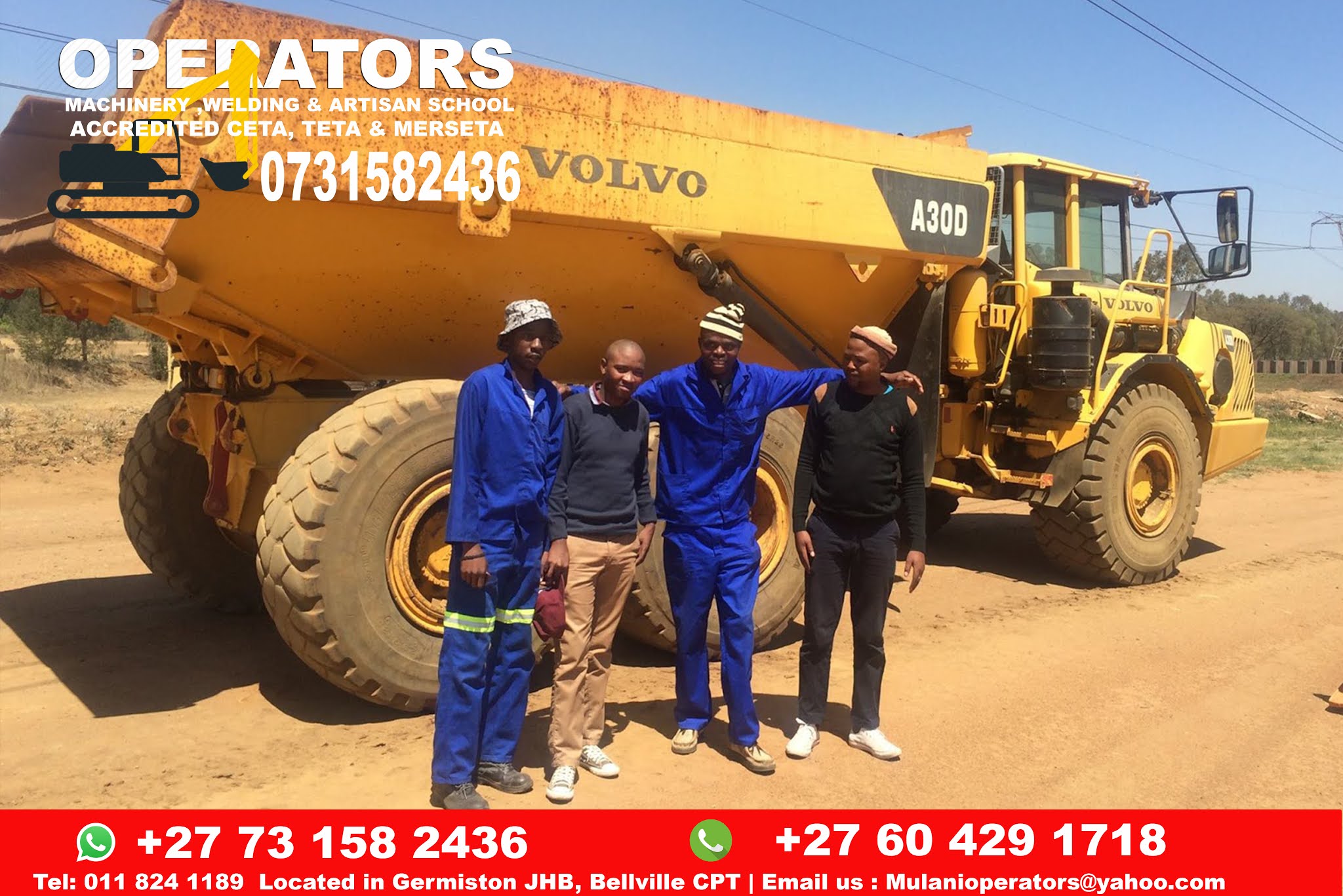 Mulani Operators,Welding Training School+27731582436 Call us