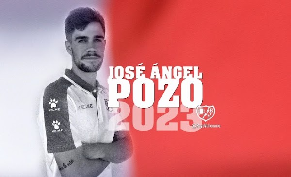 Oficial: El Rayo Vallecano ficha a José Ángel Pozo hasta 2023