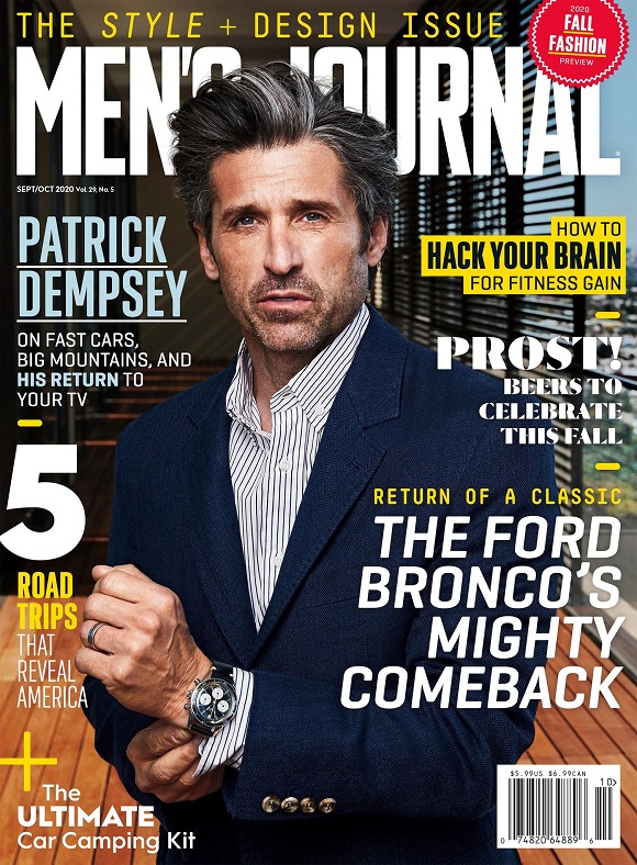 VJBrendan.com: Patrick Dempsey on the Cover of 'Men's Journal'