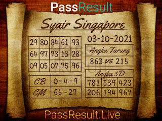 Syair Sgp Hari Ini Minggu 03 10 2021 Prediksi Hk 2d Jitu Malam Ini Sgp Sydney