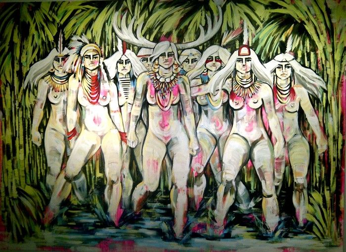 Мексиканский художник. Gretel Joffroy