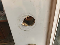 A hole in my door