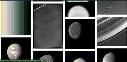 Images Voyager Took of Uranus