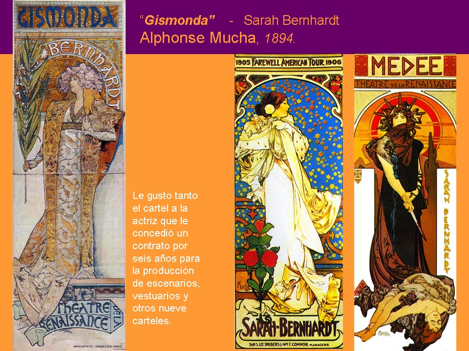 Diseño Grafico Cartel Art Nouveau