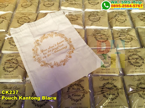Grosir Pouch Kantong Blacu