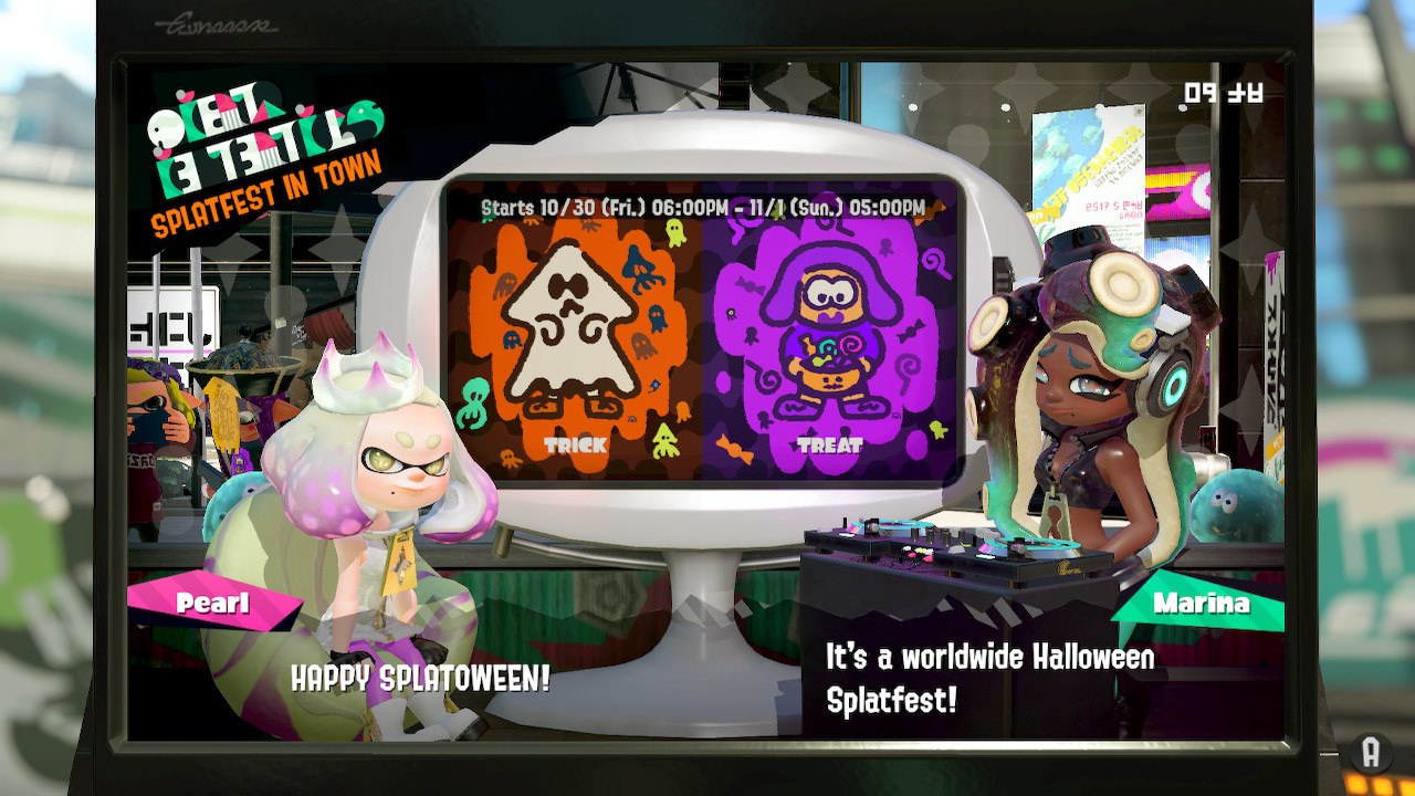 KoopaTV Splatfest Repeat Trick or Treat? Now During Halloween!