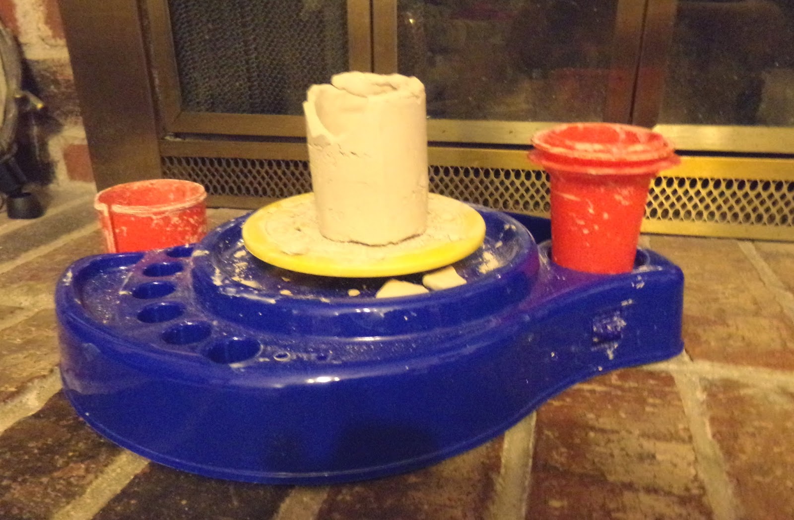 Pottery wheel practice