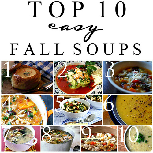 Easy Fall Soups Easy Fall Soups