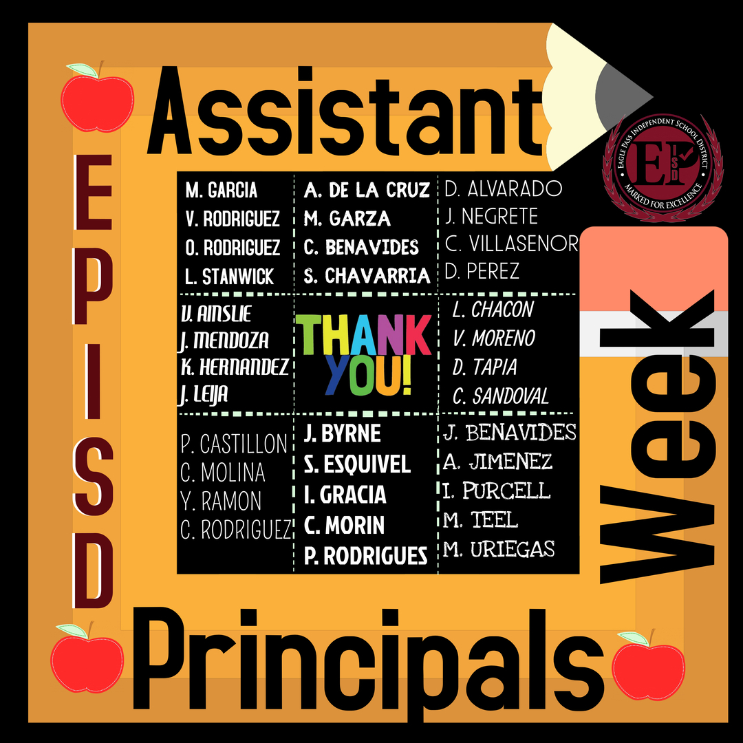 Eagle Pass ISD iVision ASSISTANT PRINCIPALS WEEK