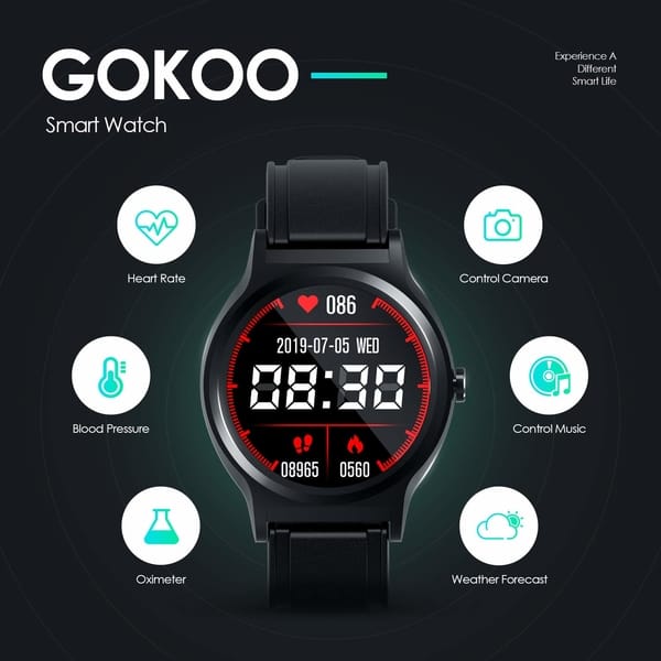 Review FullTouch Screen GOKOO Smart Watch