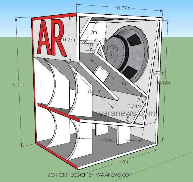 box speaker turbo horn