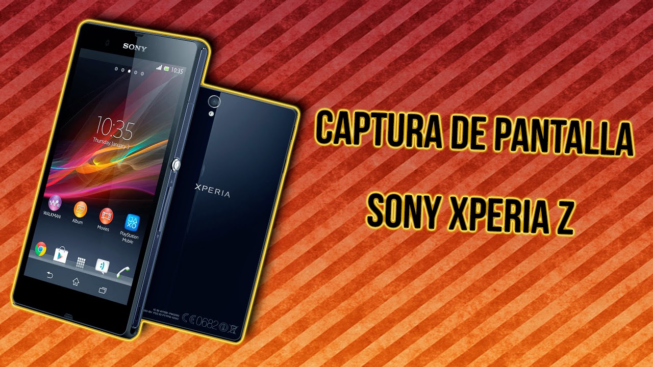 Realizar Captura de Pantalla Sony Xperia Z Pinzon101