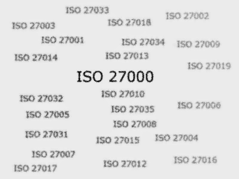 ISO 27001, ISO 27002, ISO 27003, ISO 27004, ISO 27005...ISO 27009, ISO 27016 e outras 