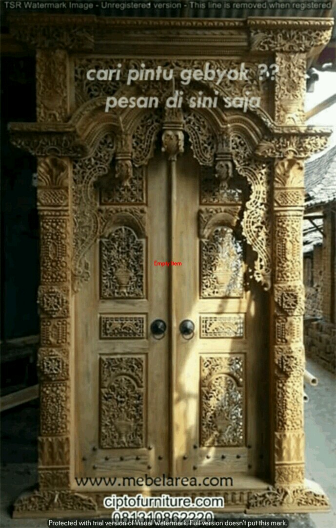 10 Desain Pintu Gebyok Ukir Jepara Terbaru Minimalis | Ciptofurniture