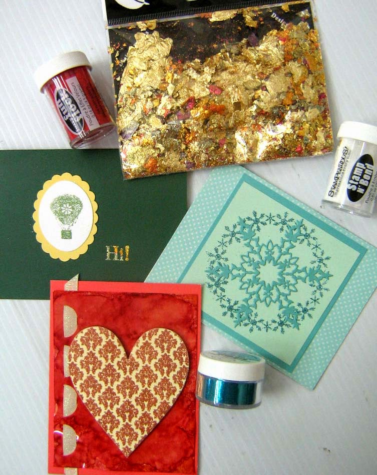 Angela's Happy Stamper Adhesive Embossing Powder