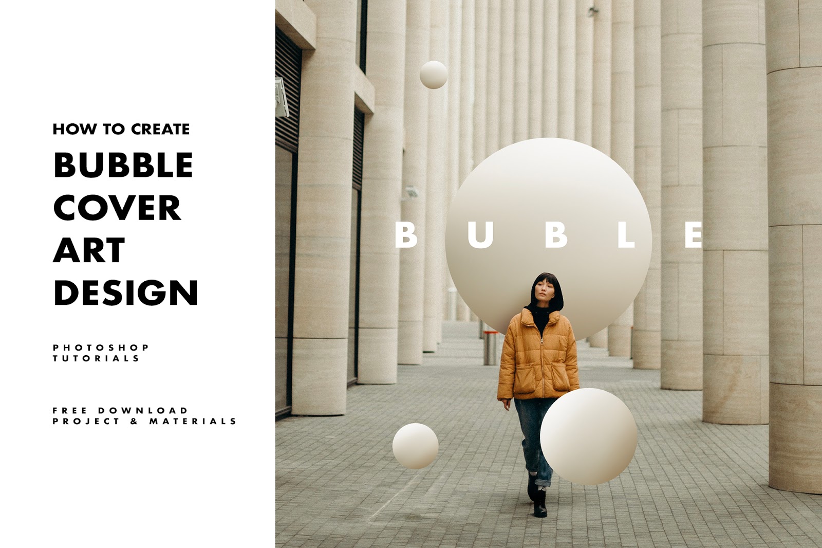 How to Create Bubble Cover Art Design in Tutorials