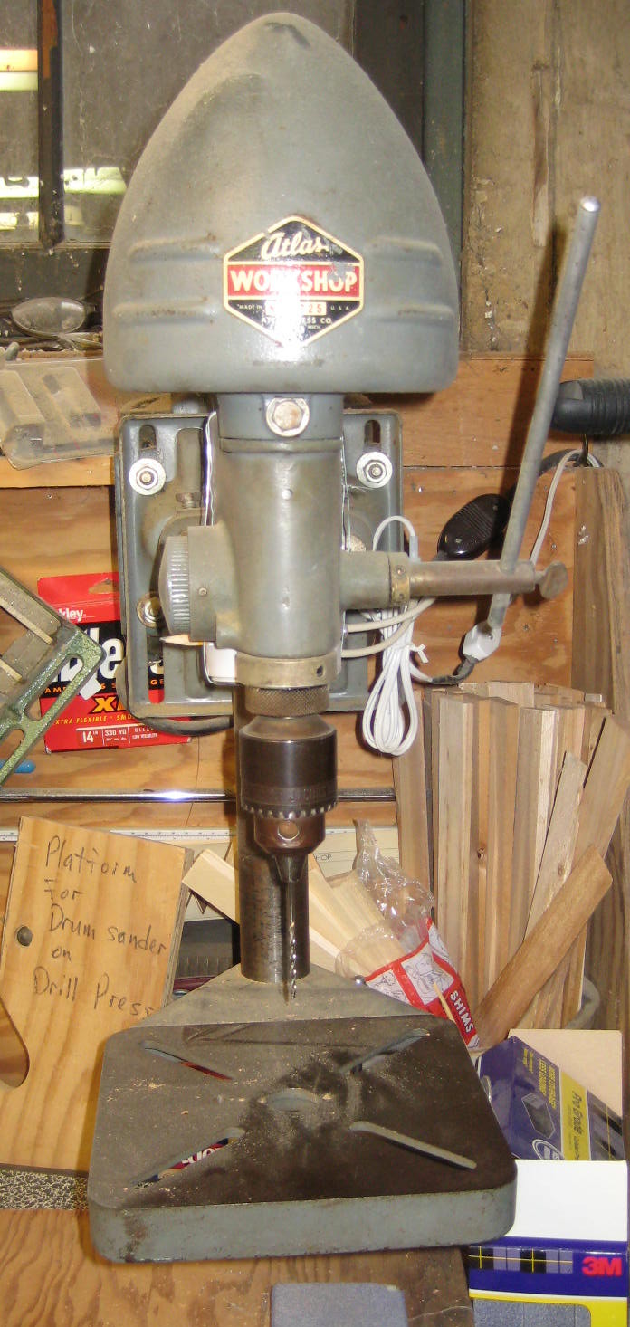 Landless: D is for Drill press