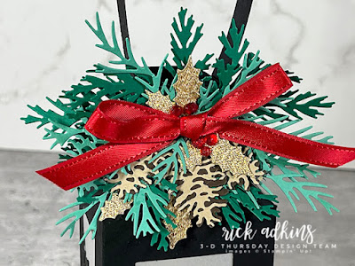 Christmas Lantern Ornament - 3D Thursday & FREE Project Sheet for you this week.  This weeks project was designed by Rick Adkins