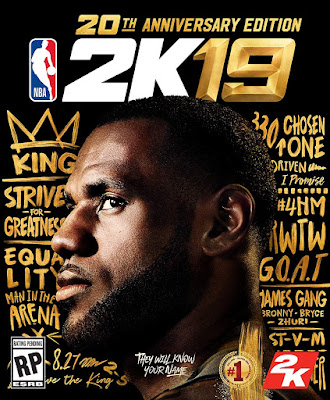 Nba 2k19 Game Cover Pc 20th Anniversary