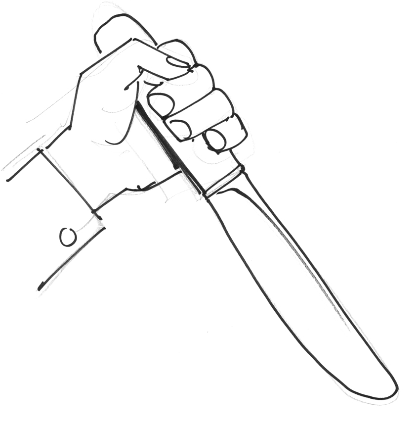 Как нарисовать нож бабочку из стандофф 2 карандашом