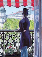 Gustave Caillebotte: L'homme au balcon, Boulevard Haussmann