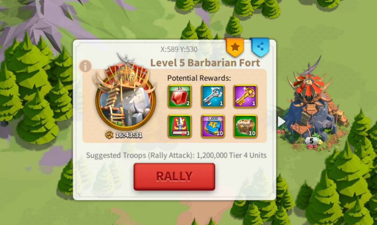 Tips Kalahkan Barbarian Fort di Rise of Kingdoms dengan Mudah Kibezaka