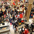 Christmas shopping crowds are the pits