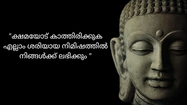 ബുദ്ധനും ബുദ്ധ വചനങ്ങളും  | buddha quotes and thoughts in malayalam