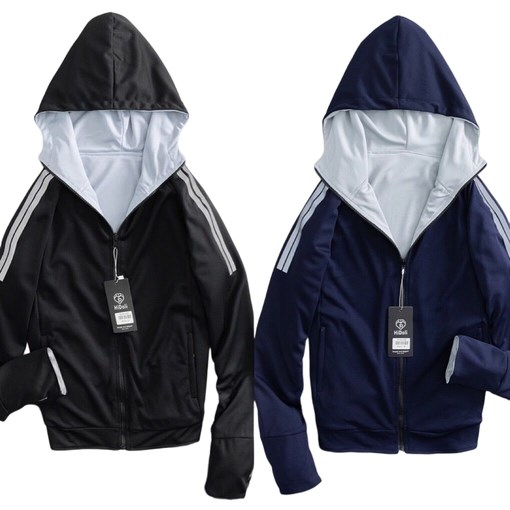 ÁO CHỐNG NẮNG NAM 2 MẶT THÔNG HƠI, THUN LẠNH THOÁNG MÁT CHỐNG TIA UV CAO CẤP