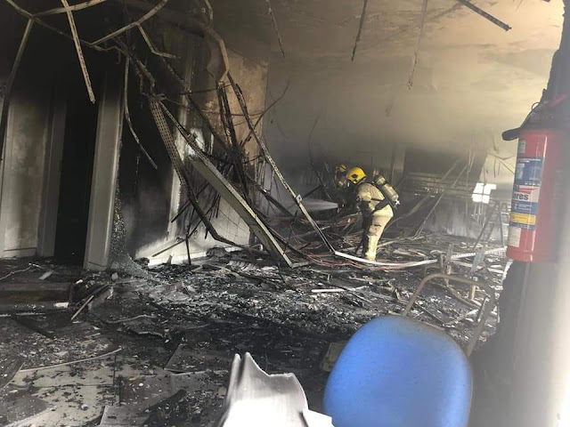 Veja como ficou o prédio do INSS após incêndio nesta sexta (03)