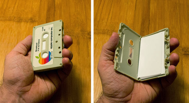 DIY Cassette Tape Business Card Holder The Idea King