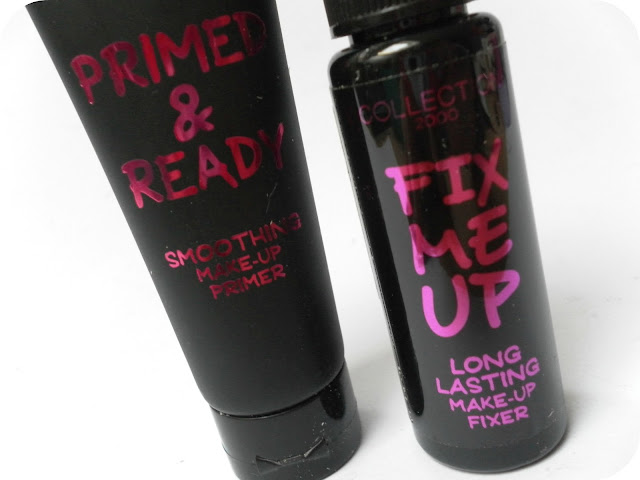 A picture of Collection Primed & Ready Smoothing Make-Up Primer and Fix Me Up Long Lasting Make-Up Fixer