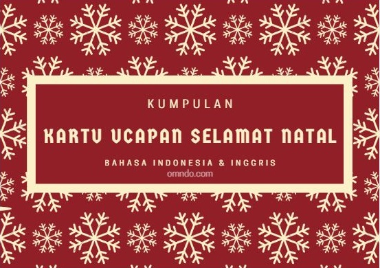 Kumpulan Kartu Ucapan Selamat Natal - omndo.com