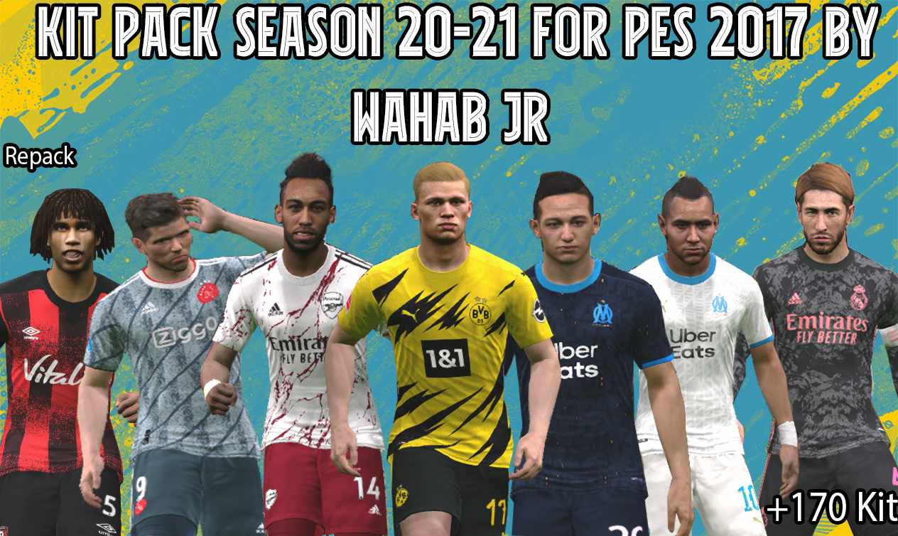 PES 2017 NEW KITPACK SEASON 2023, COMPATIBLE WITH ALL PATCH