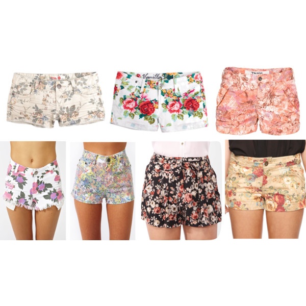 Leather Orchid: Lusting Over: Floral Shorts