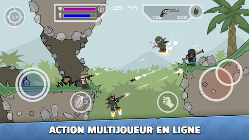 Mini Militia - Doodle Army 2 apk mod screenshots 1