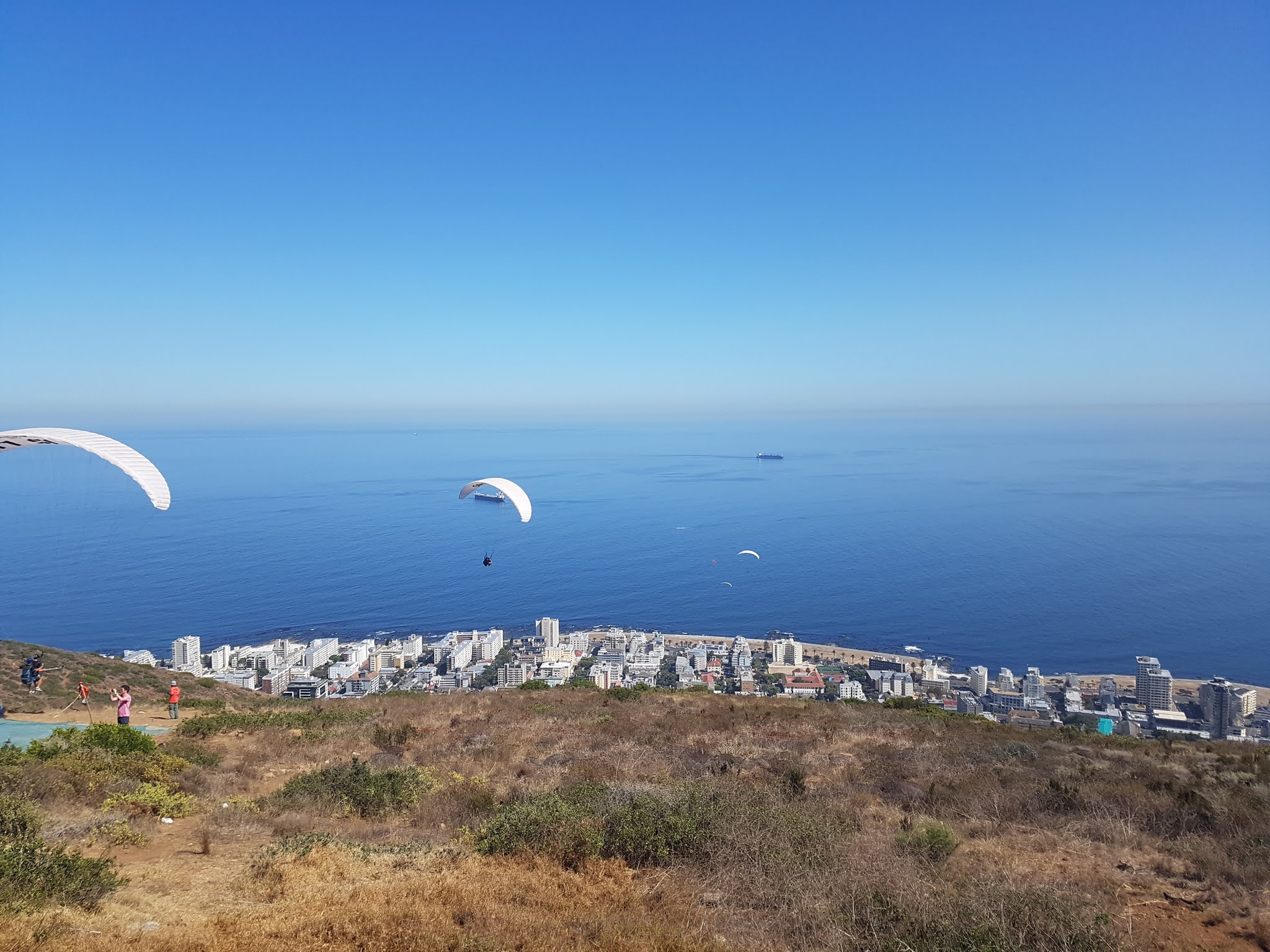 Paragliding na Signal Hill