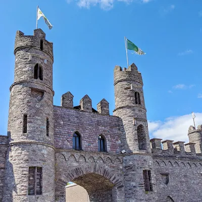 Macroom Castle in West Cork Ireland